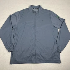 Travis Mathew Jacket Mens 2XL Blue Full Zip Lightweight Stretch Golf AVTech Club