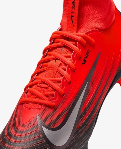 Botines de fútbol para hombre Nike Zoom Vapor Pro 1 rojo carmesí talla 11,5 profesionales - Imagen 8 de 9