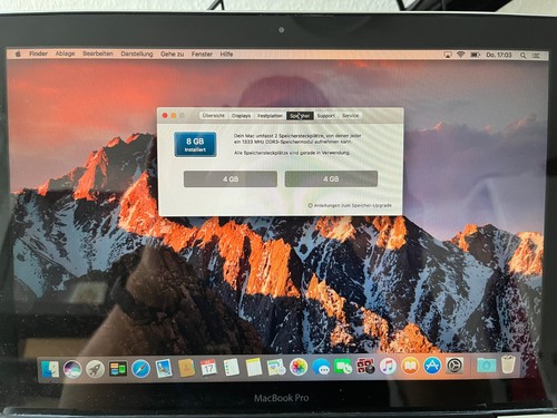 Macbook Pro (A1278) 13 Zoll Mid 2012 8GB RAM, 500GB SSD, Intel i5 (2,5Ghz) - Bild 8 von 9
