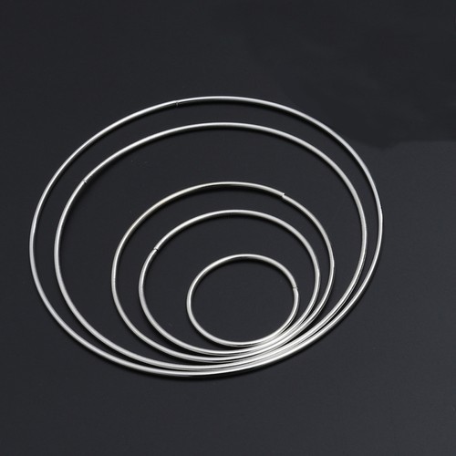 10 Pcs Craft Hoop Metal Small Rings for Crafts Dreamcatcher Accessories - Imagen 7 de 12
