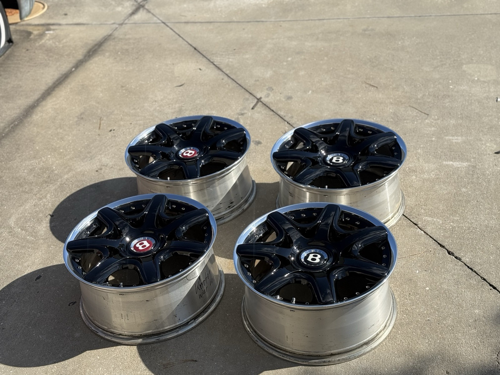 Factory Bentley Continental Mulliner GT Forged Wheels 20” 5x112