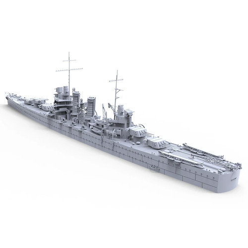 SSC1200756 1/1200 USA Light Cruisers Brooklyn-Class, USS Brooklyn (CL-40), 1941 - Picture 2 of 3