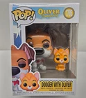 DODGER WITH OLIVER - Disney Oliver & Company - Funko POP! #1705 Figure BOX WEAR