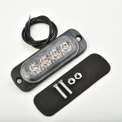Car Light 333mA 12-24V 4LED Yellow Truck Van Bar Off-road High Quality - Picture 15 of 16