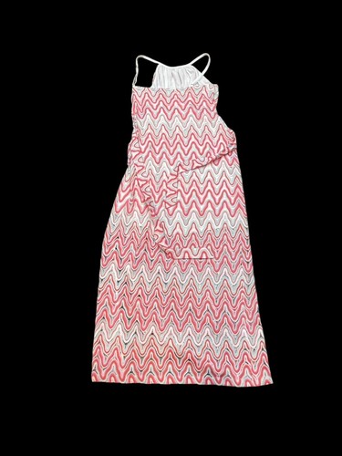 Abito Trina Turk Niksar maglia maxi Halter taglia 12 nuovo estate vacanza spiaggia boho - Foto 4 di 10