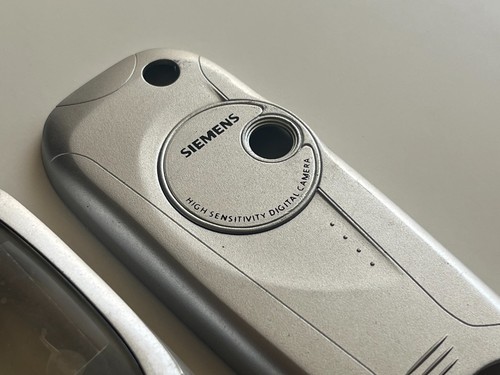 Siemens MC60 Gehäusedeckel ohne Tasten grau auf silberfarben - Bild 3 von 6