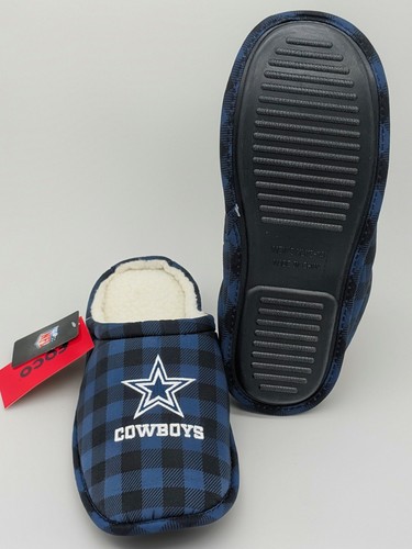 NFL Dallas Cowboys Memory Foam Hausschuhe (Größe 13-14 Herren)  - Bild 4 von 7
