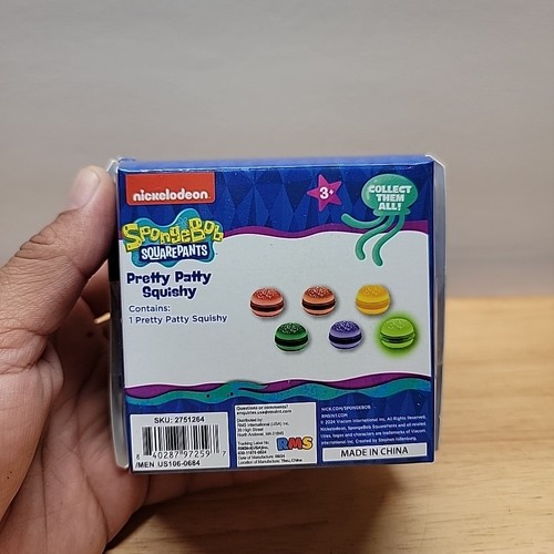 Nickelodeon® Spongebob Schwammkopf Pretty Patty Squishy Yellow 2024 - Bild 3 von 5
