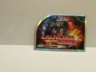 2024 Topps Chrome Cosmic Bryce Young Launched into Orbit Black Disco /10 #LIO-1