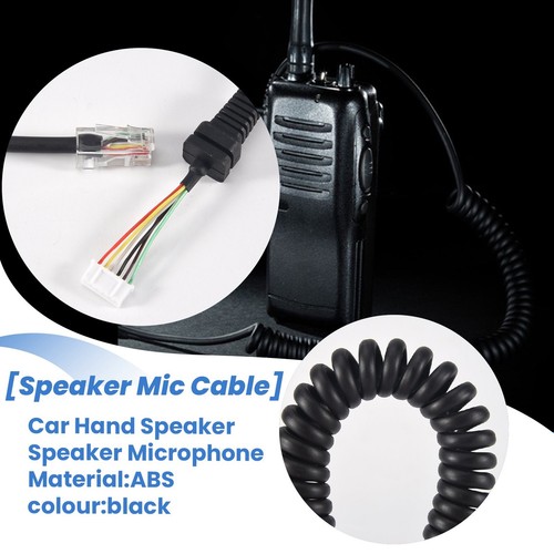 Car Hand Speaker Microphone Cable for -48 -48A6J FT-8800R1679 - Zdjęcie 7 z 7