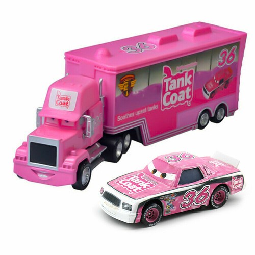 Disney Pixar Cars Lightning McQueen Jackson Storm Mack Hauler Truck+Car Toys~ - Picture 44 of 99