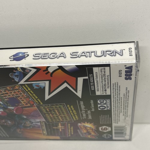 Saturn Bomberman (Sega Saturn) CIB completo di manuale e inserti! Testato! US Ver! - Foto 5 di 24