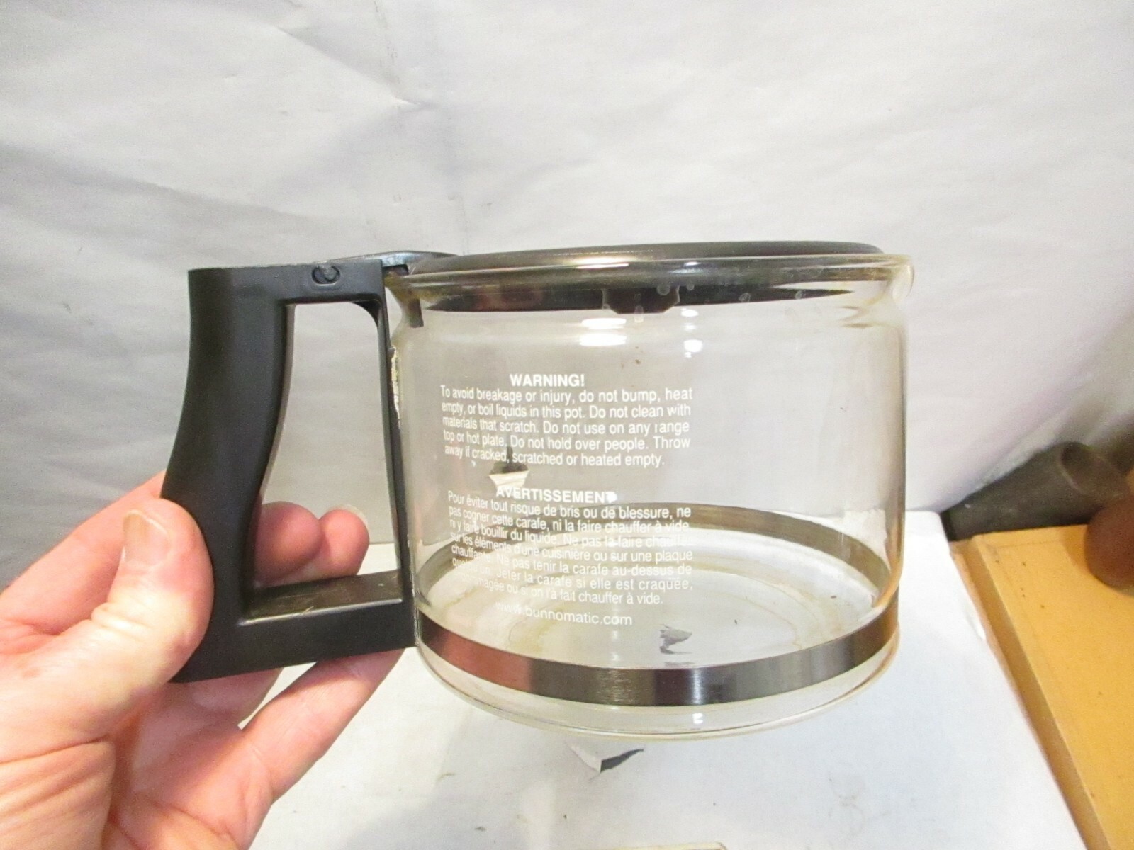 Bunn 10 Cup Coffee Pot Replacement Glass Carafe Schott Duran 1410
