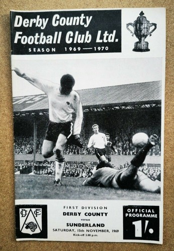 Programme Derby County Baseball Ground Football Programmes 1962 / 1995 - Various - Picture 21 of 67
