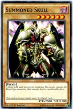 Yugioh Summoned Skull - 1st Edition - NM+ Card