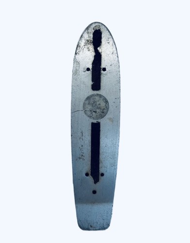 RARE VINTAGE 70’s GT GRENTEC ALUMINUM METAL SKATEBOARD ORIGINAL 23 1/4" x 5 5/8" - Picture 3 of 10