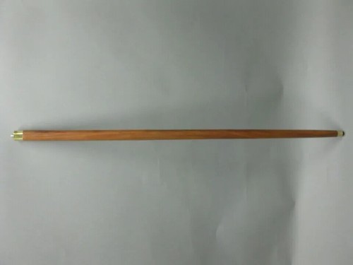 SHAFT Wooden Walking Cane Stick Brown Solid Cane Rod Stability Wood Shaft - Picture 3 of 7