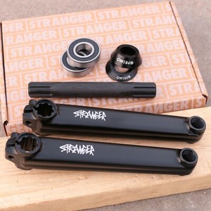 STRANGER CRANK BMX BICYCLE RHD BLACK | eBay