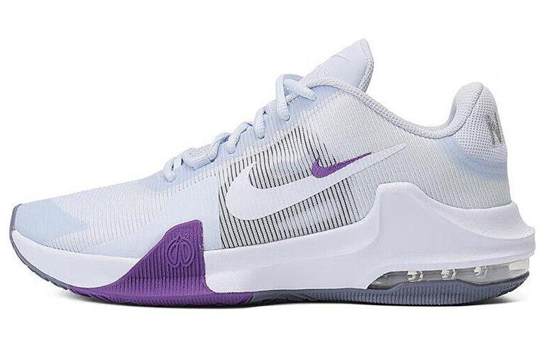 Футбольные кроссовки Nike Air Max Impact 4 серого цвета с едва заметным рисунком винограда - DM1124-010