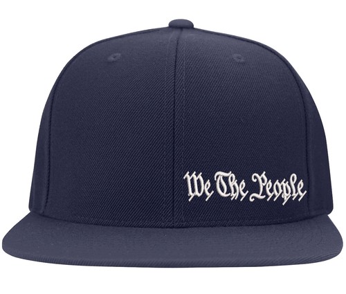 Sombrero Flexible Patriótico Constitución Bordado Lado We The People - Imagen 6 de 22