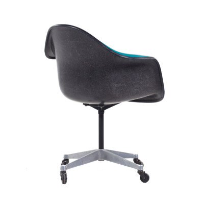 Herman Miller Eames 2ピースチェア 青 Herman Miller Eames 2ピースチェア 青 Chaise Eames originale fibre