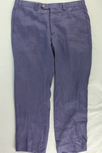 Ralph Lauren Linen Flat Front Pants 36x30 Mens