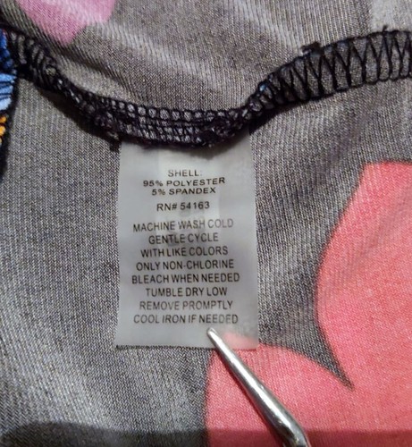 Calvin Klein Damen schönes langärmliges mehrfarbiges Kleid, Größe 2, neu mit Etikett - Bild 8 von 8