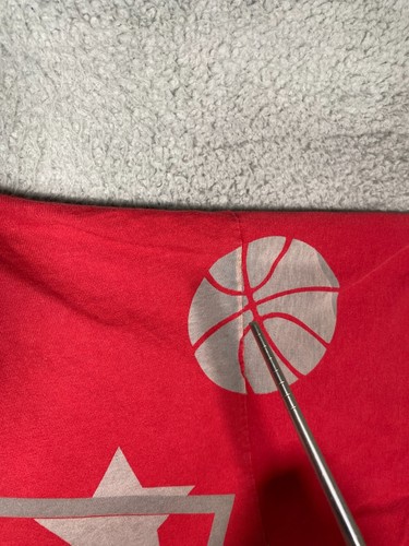 Vintage Air Jordan T-Shirt Mens 4XL Red All Over Print AOP Be Like Mike Wings - Picture 5 of 16