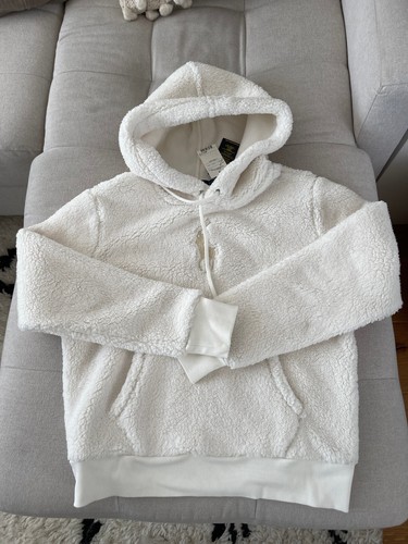 Polo RALPH LAUREN FLEECE Hoodie cremeweiß Teddy Gr. S M XL Small Medium - Bild 3 von 12