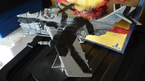 WARHAMMER 40K ORKS ORK BOMMER BLITZABOMMA DAKKAJET PART-PAINTED# - Picture 4 of 4