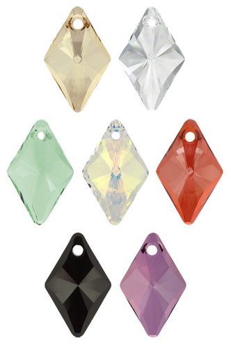 Superior Primero 6320 Raute Kristalle Anhänger * viele Größen & Farben - Bild 1 von 8