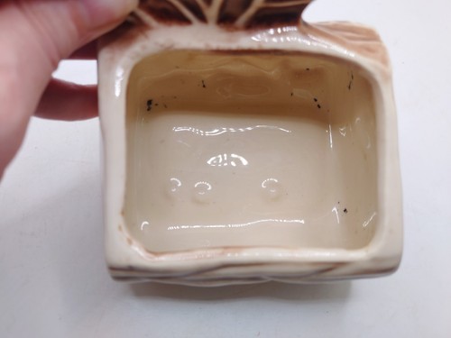 Vintage Shawnee Pottery USA Planter #524 Butterfly On Log MCM Great Condition - Picture 10 of 15