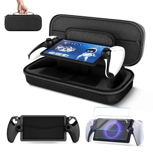 Carrying Case for PS Portal with Silicone Protective Case & Screen Protector - Picture 1 of 10