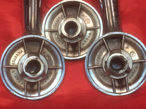 1960 1961 1962 1963 FORD FALCON INTERIOR CHROME WINDOW CRANK HANDLE - Picture 4 of 5