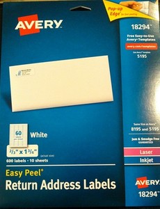 easy avery labels stickers