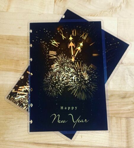 Happy New Year Holiday Cover Set 4 use with MINI Happy Planner - Picture 3 of 3