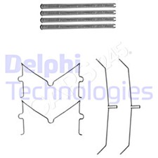 DELPHI Scheibenbremsbelag Zubehörsatz Für TOYOTA Hilux VII Pick-Up 05-