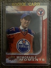 15/16 Upper Deck Hockey Card Day Memorable Moments Rookie #16 Connor Mcdavid