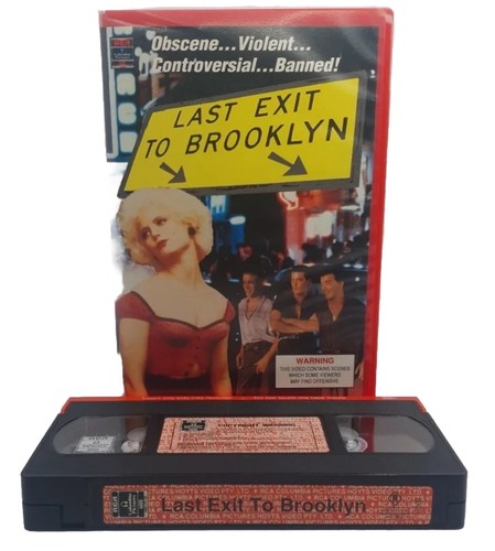 Last Exit To Brooklyn (VHS 1989) Rare RCA Drama Stephen Lang Ex-Rental Big Box - Picture 3 of 5