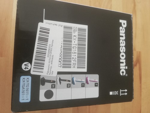 Kit Téléphone fixe sans fil Panasonic KX-TG1612 double combiné - Zdjęcie 6 z 22