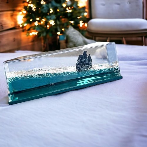 Ghost Ship Black Pearl Ship in A Bottle Fluid - Picture 2 of 5