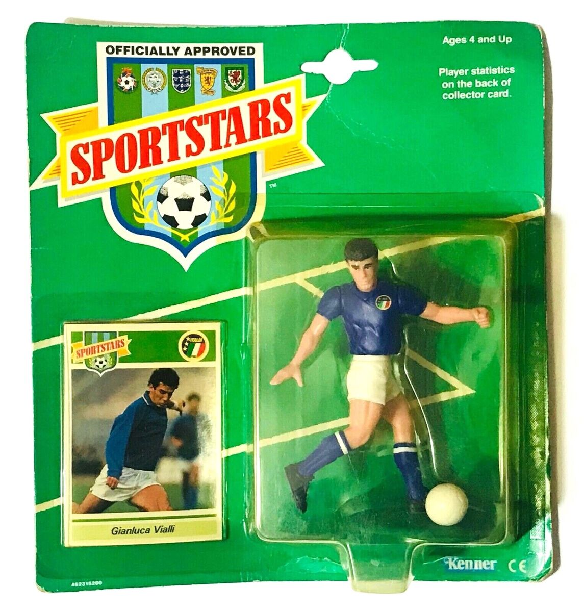 国内最安値！ VINTAGE NEW VIALLI GIANLUCA FIGURE SOCCER SPORTSTARS KENNER サッカー
