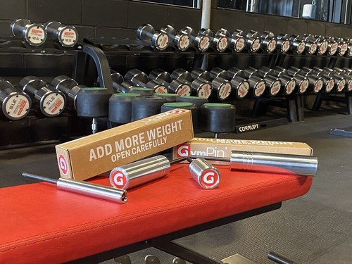 2x Original 2" GymPin - 10 mm Kabelstapel Extender Pin 2 Zoll - Krafttraining - Bild 1 von 11