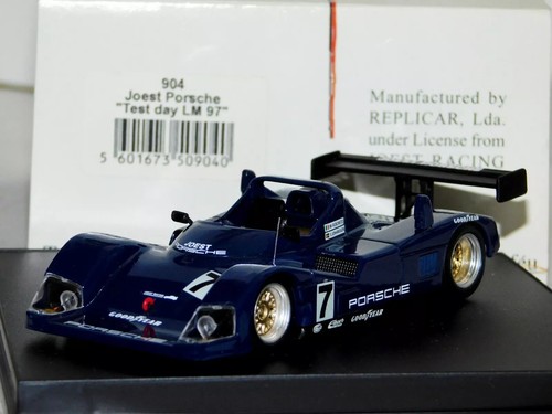 PORSCHE WSC #7 JOEST TEST DAY LE MANS 1997 TROFEU 904 1:43 - Picture 4 of 5