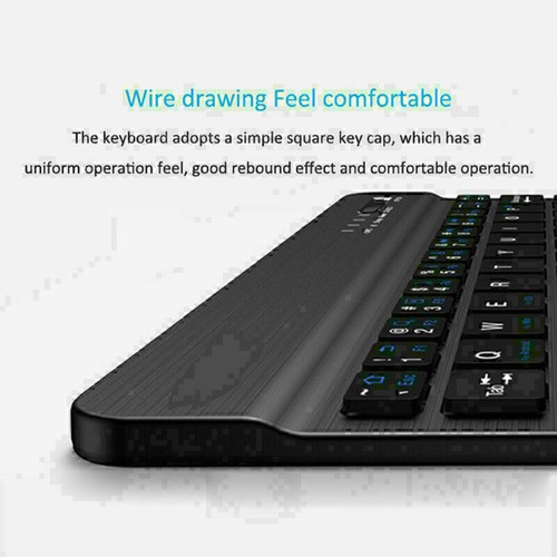 For Apple iPad Pro 12.9" 2021/2020/2018/2017 Wireless Slim Bluetooth Keyboard - Picture 30 of 33