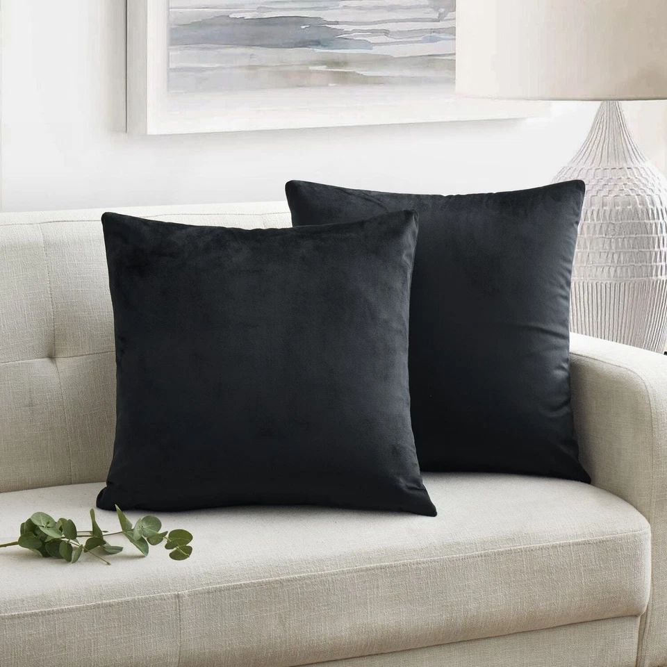 Velvet Cushion Cover Front View