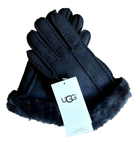 未使用「UGG Australia」17371BX-BLK-L 22cm UGG Australia Seldon Black Suede Tall Boot 1005434 BLK - Shiekh