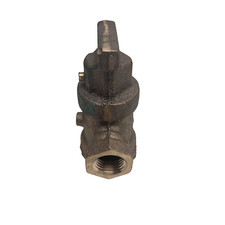 RED BRASS BALL CURB 071537 1/2" STOP VALVE
