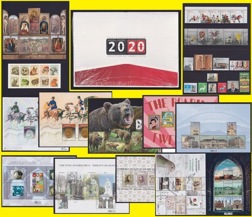 Belgium 2020 Sealed Bpost Year pack - POCHETTE ANNUELLE - MNH complete Year Set