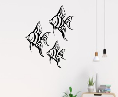Angel Fish Aquarium Tank Pet Living Room Wall Art Vinyl Decal Sticker V147 - Tank Wall Art Angel Fish Aquarium Tank Pet Living Room Wall Art Vinyl Decal Sticker V147 - Tank Wall Art